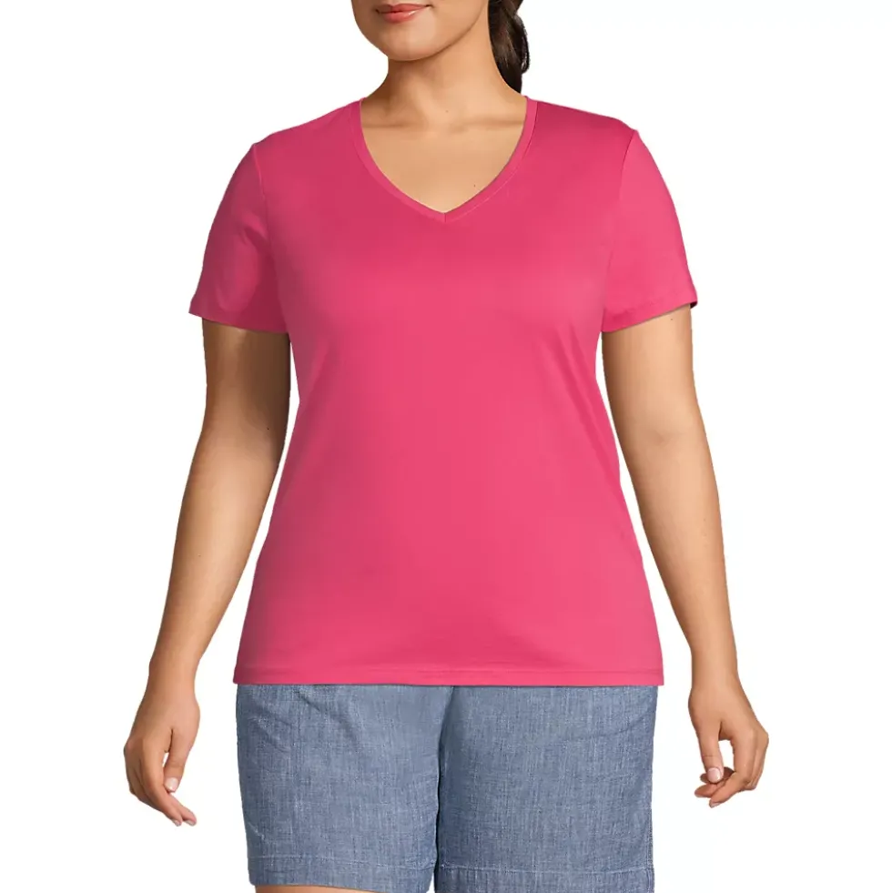Supima Cotton V-Neck T-Shirt