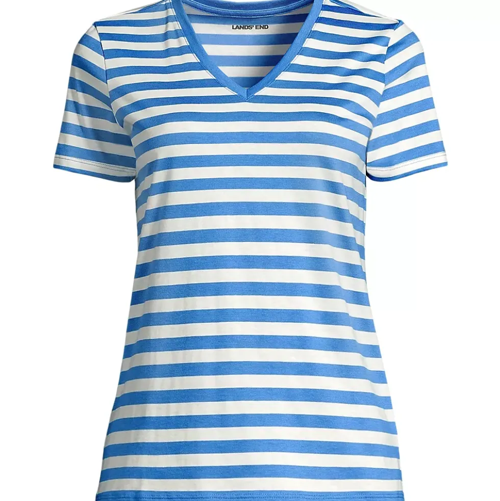 Supima Cotton V-Neck T-Shirt