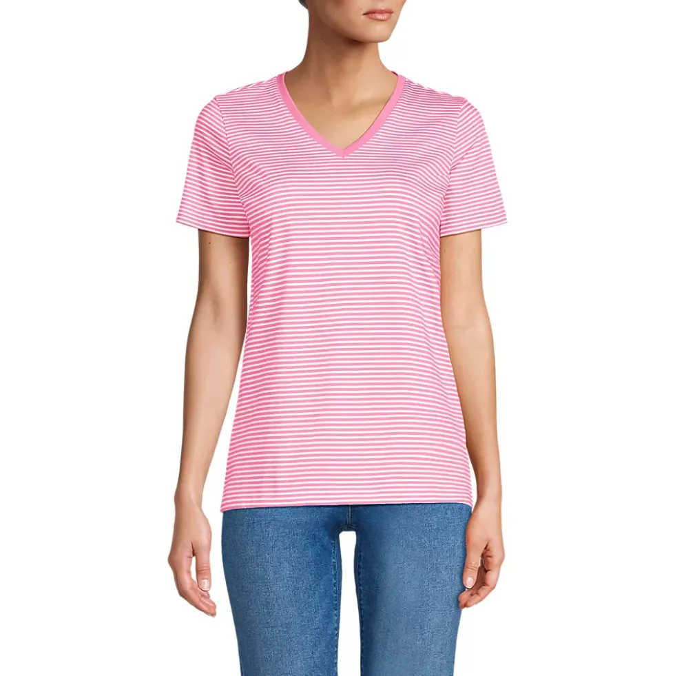 Supima Cotton V-Neck T-Shirt
