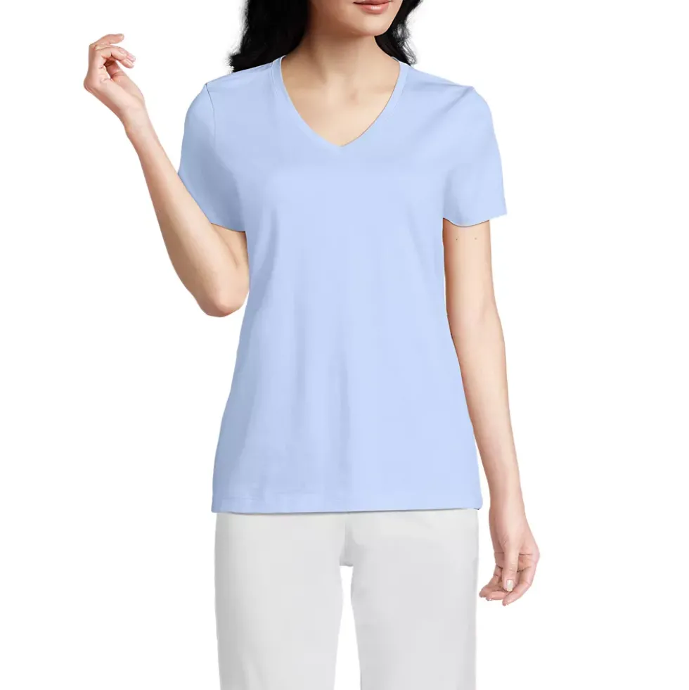 Supima Cotton V-Neck T-Shirt