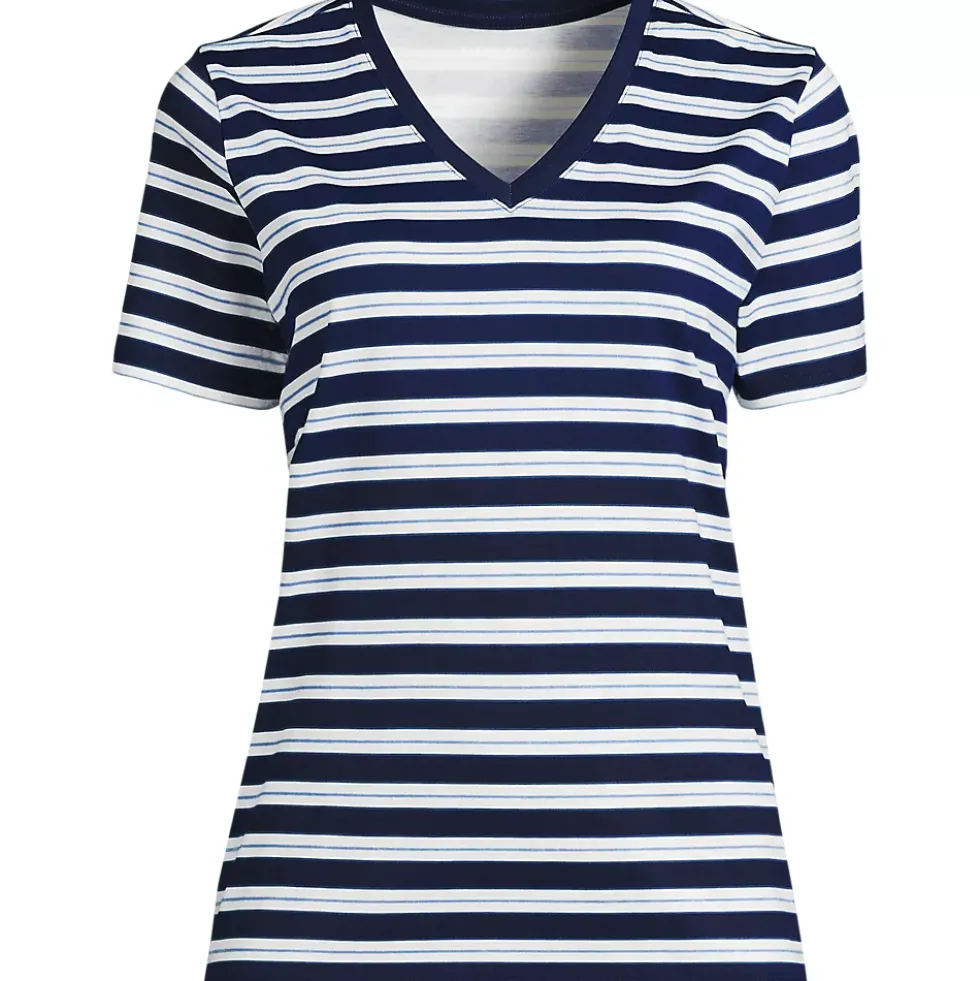 Supima Cotton V-Neck T-Shirt