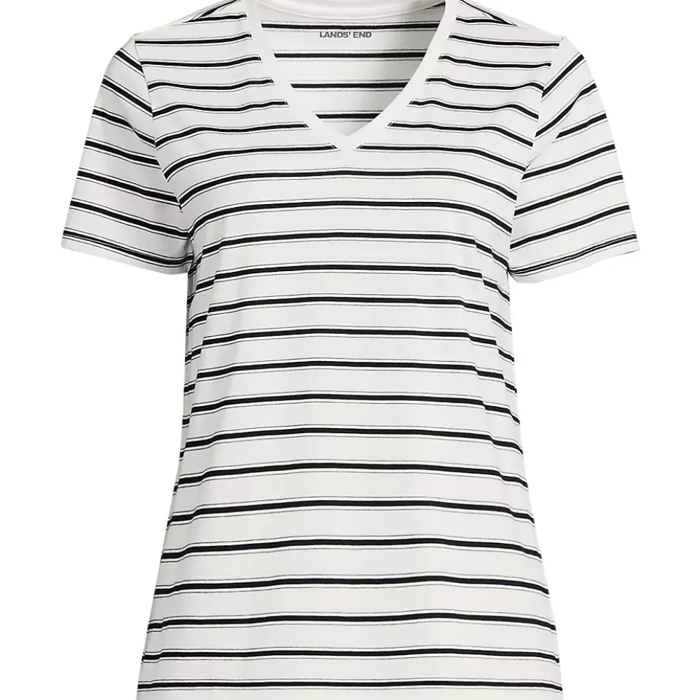 Supima Cotton V-Neck T-Shirt