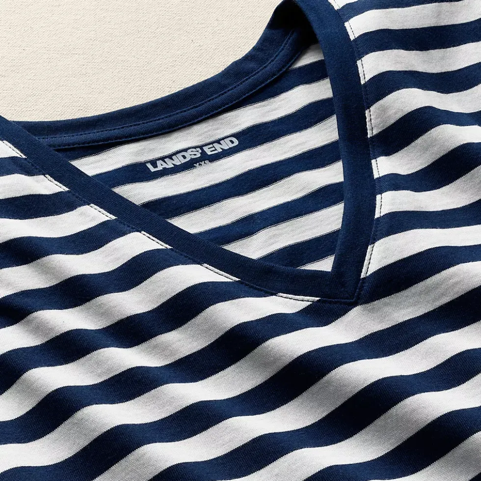Supima Cotton V-Neck T-Shirt