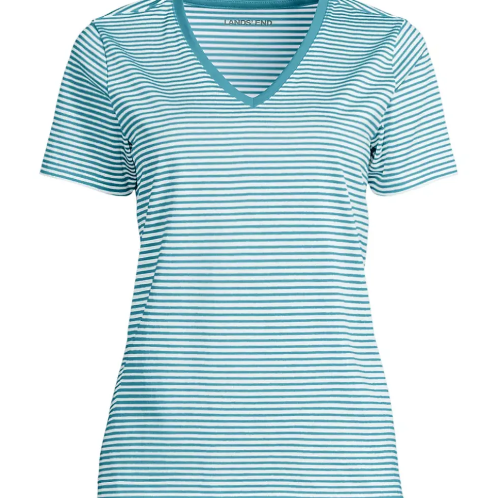 Supima Cotton V-Neck T-Shirt