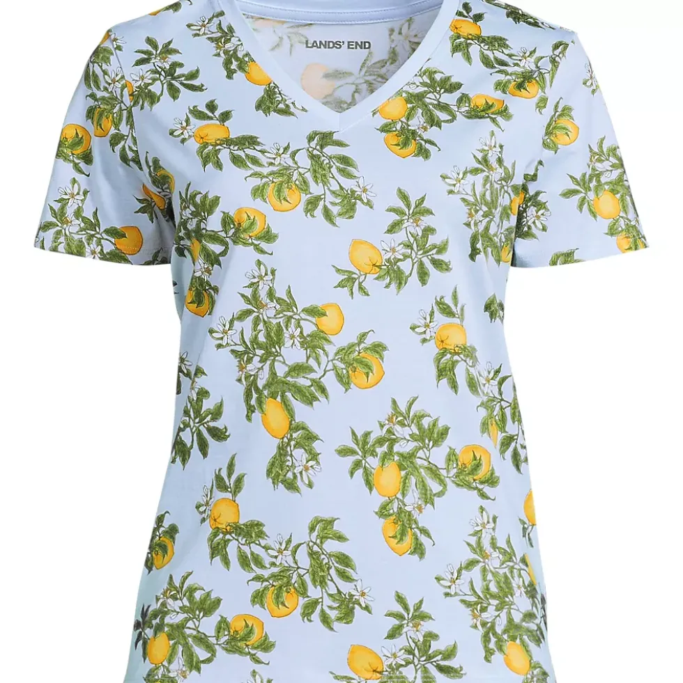 Supima Cotton V-Neck T-Shirt