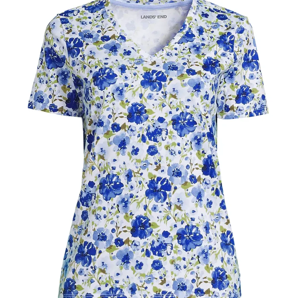 Supima Cotton V-Neck T-Shirt