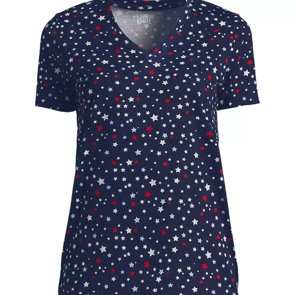 Supima Cotton V-Neck T-Shirt