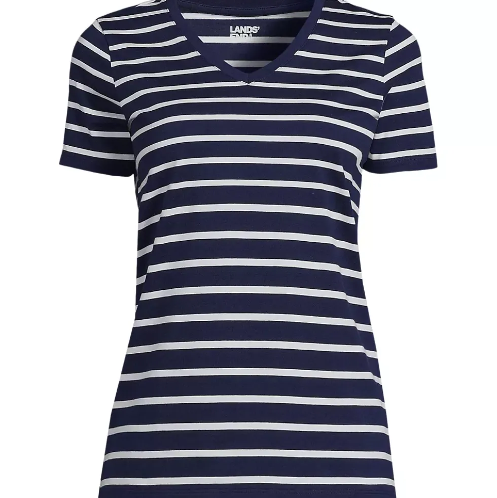 Supima Cotton V-Neck T-Shirt