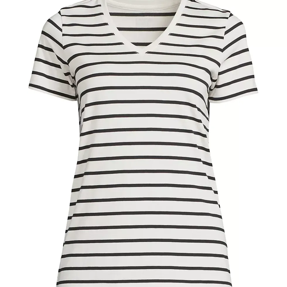 Supima Cotton V-Neck T-Shirt