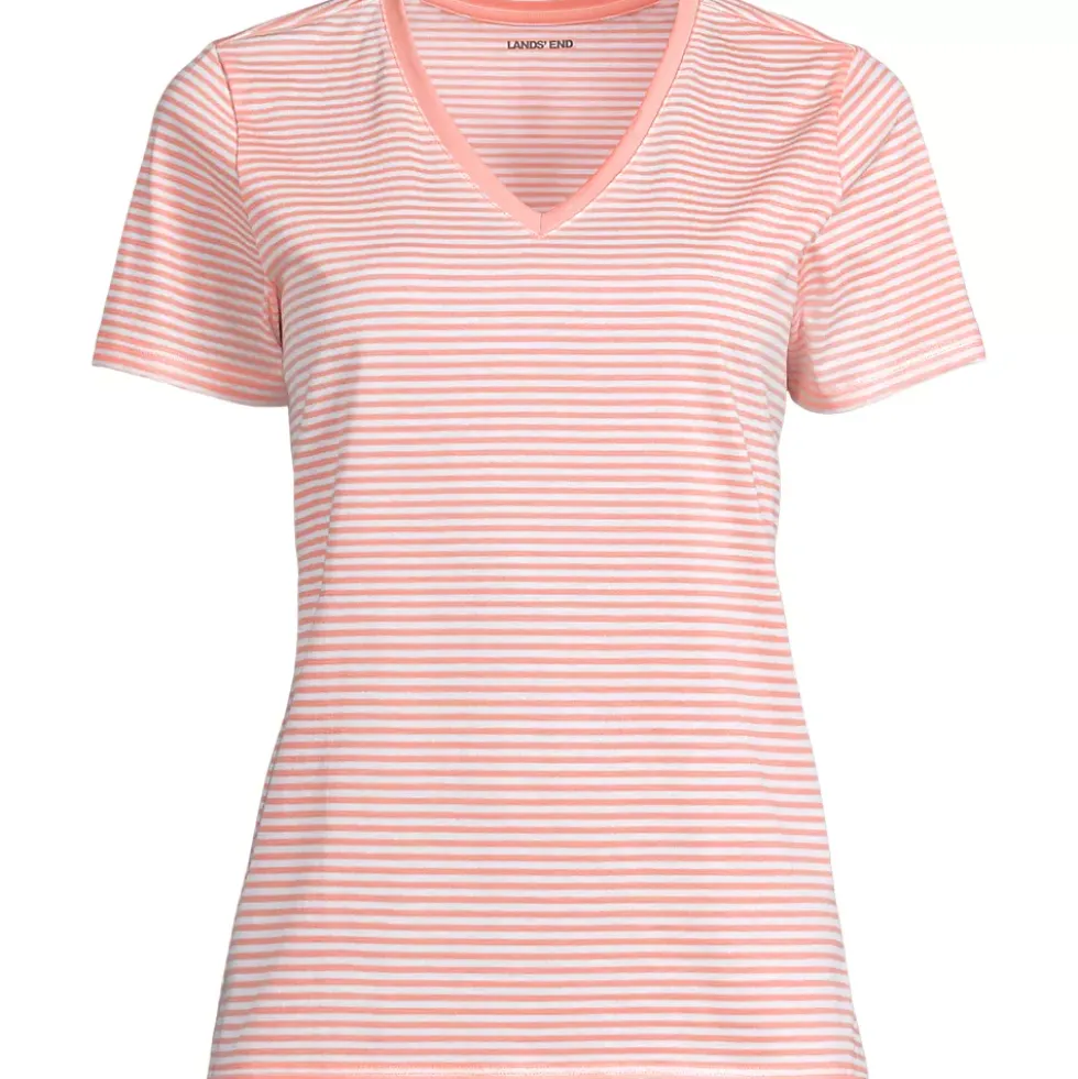 Supima Cotton V-Neck T-Shirt