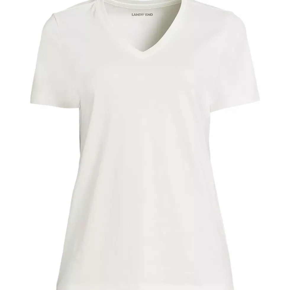Supima Cotton V-Neck T-Shirt