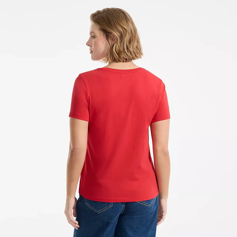 Supima Cotton V-Neck T-Shirt