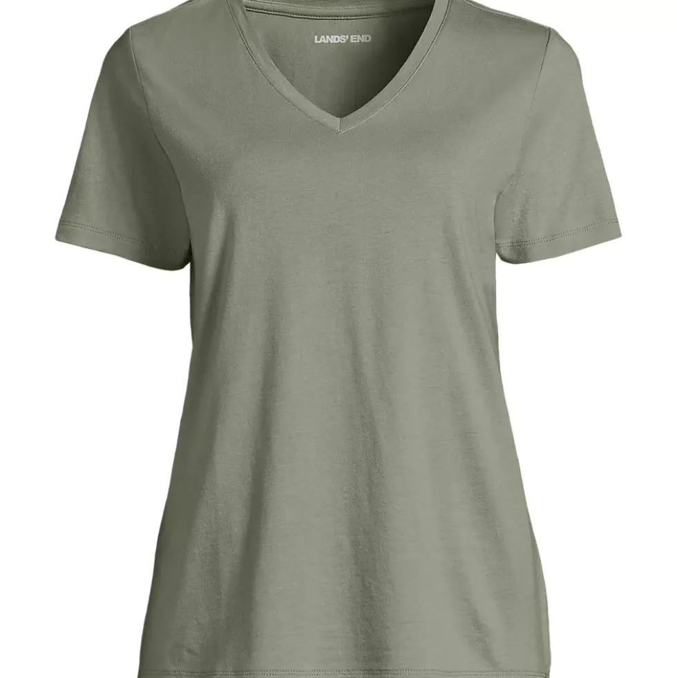 Supima Cotton V-Neck T-Shirt