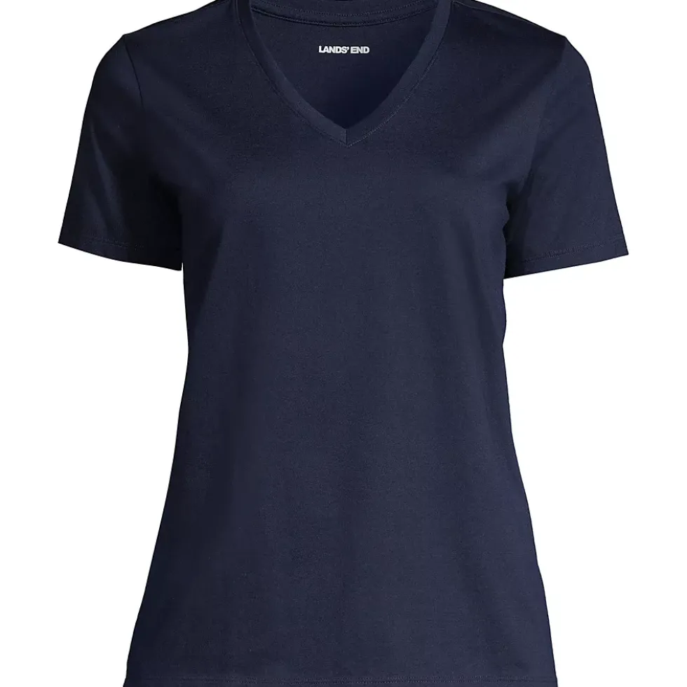 Supima Cotton V-Neck T-Shirt
