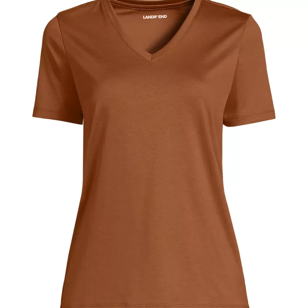 Supima Cotton V-Neck T-Shirt