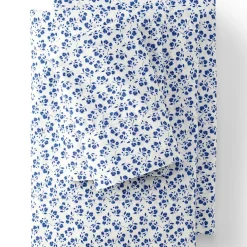 300 Thread Count Cotton Smooth Percale Bed Sheet Set