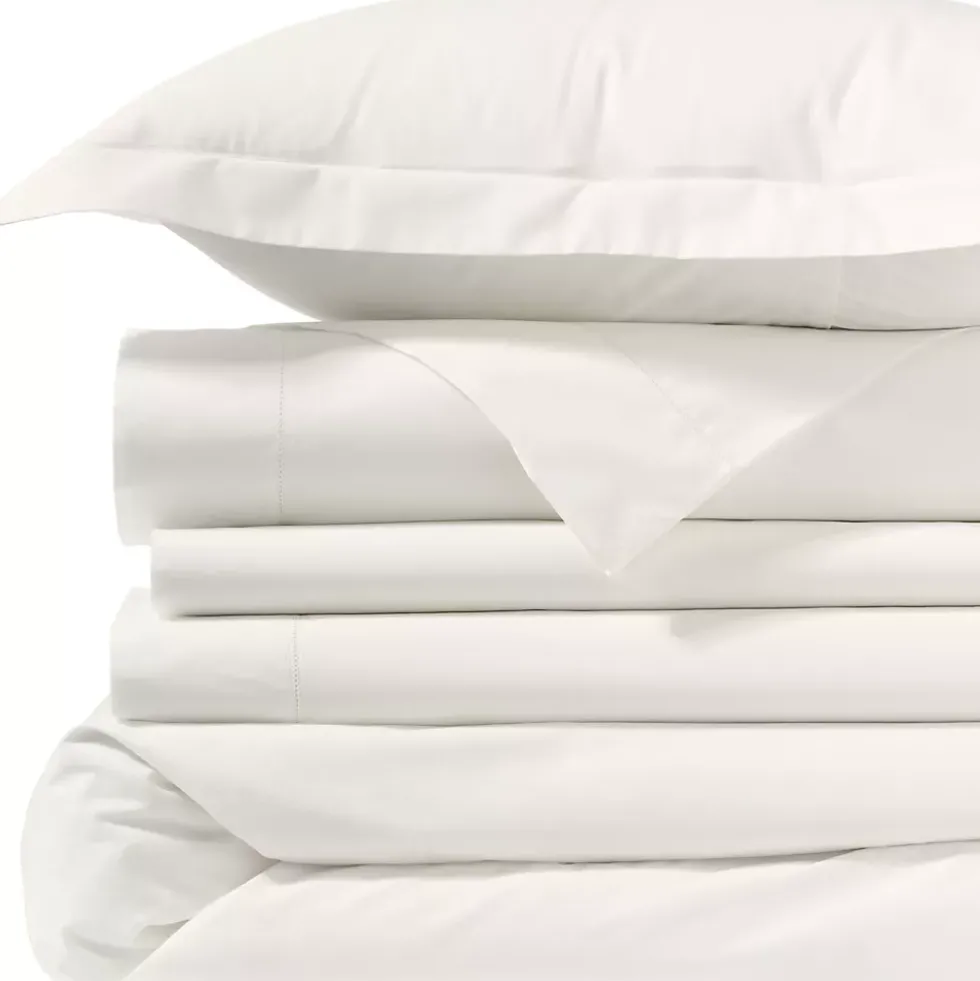 300 Thread Count Cotton Smooth Percale Duvet Bed Cover
