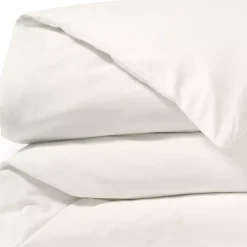 300 Thread Count Cotton Smooth Percale Duvet Bed Cover