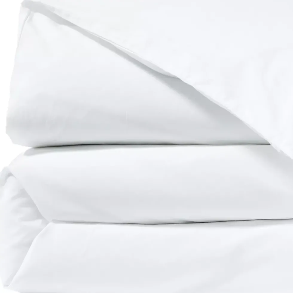 300 Thread Count Cotton Smooth Percale Duvet Bed Cover