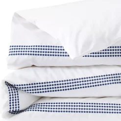 400 Thread Count Premium Supima Cotton No Iron Sateen Embroidered Duvet Bed Cover