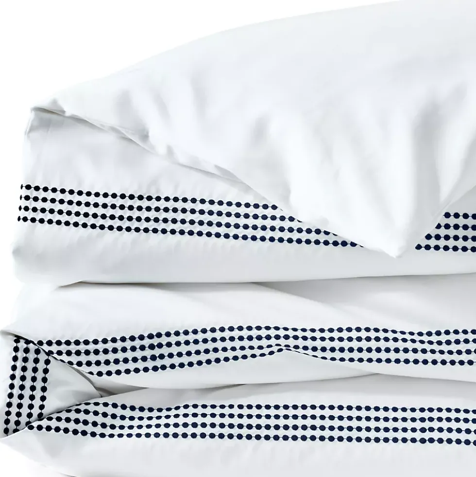 400 Thread Count Premium Supima Cotton No Iron Sateen Embroidered Duvet Bed Cover