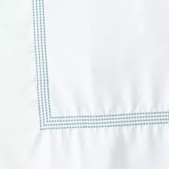 400 Thread Count Premium Supima Cotton No Iron Sateen Embroidered Duvet Bed Cover