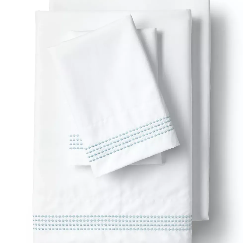 400 Thread Count Sateen Embroidered Sheets