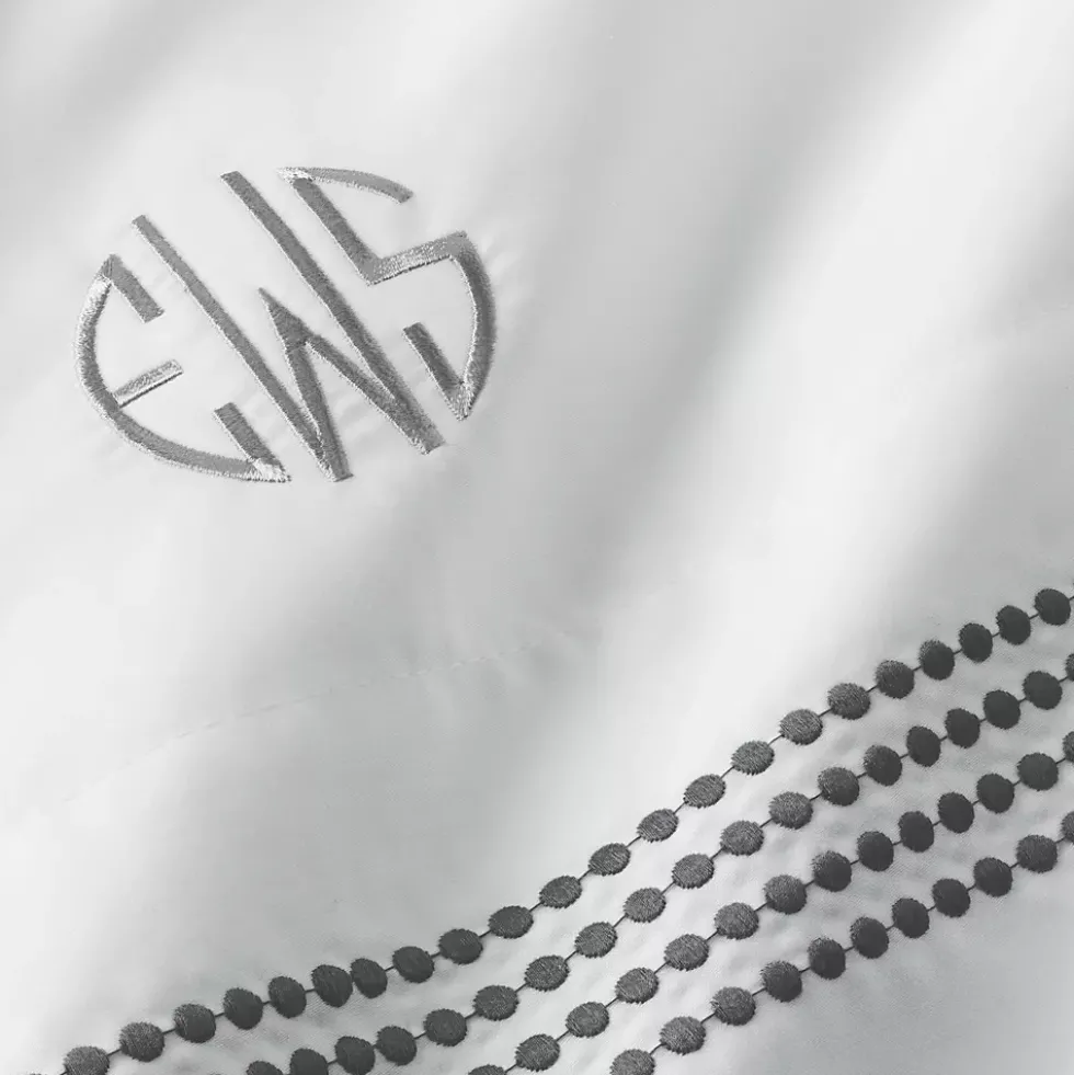 400 Thread Count Sateen Embroidered Sheets