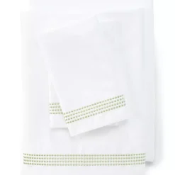 400 Thread Count Sateen Embroidered Sheets