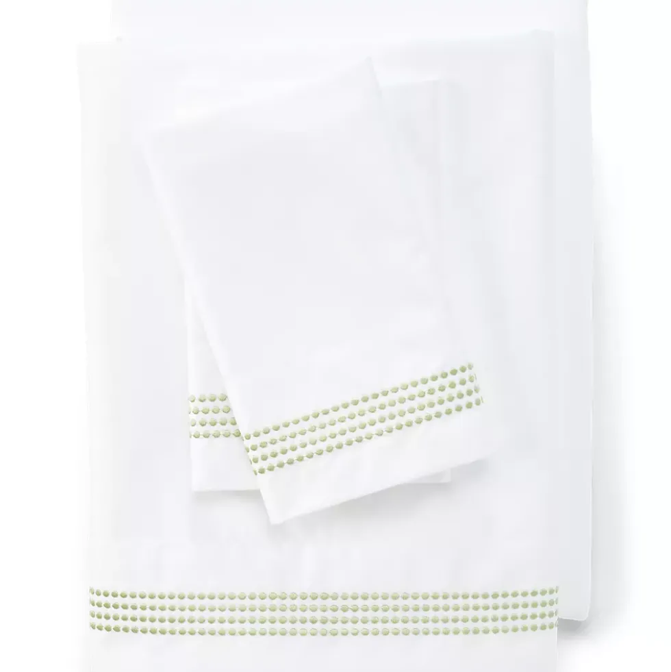 400 Thread Count Sateen Embroidered Sheets