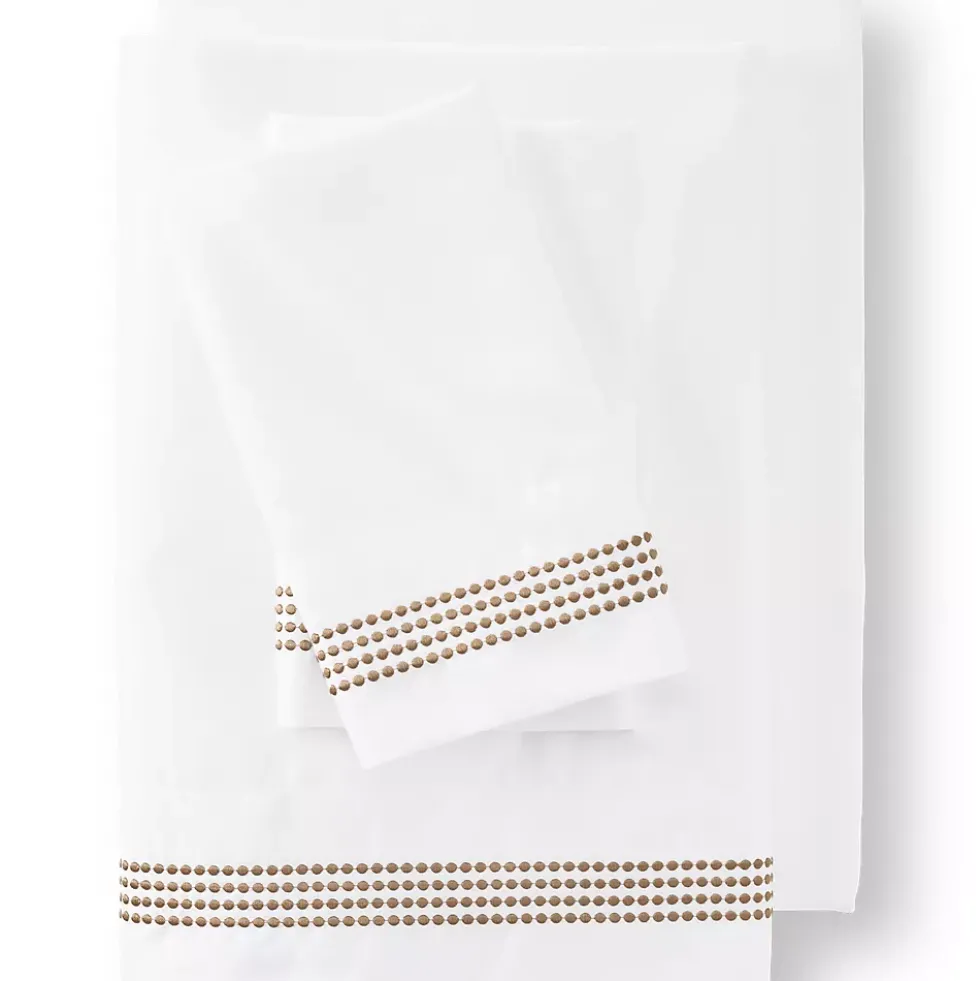400 Thread Count Sateen Embroidered Sheets