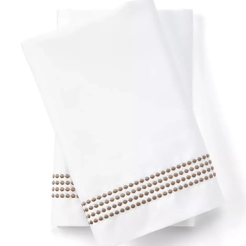 400 Thread Count Sateen Embroidered Sheets