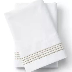 400 Thread Count Sateen Embroidered Sheets