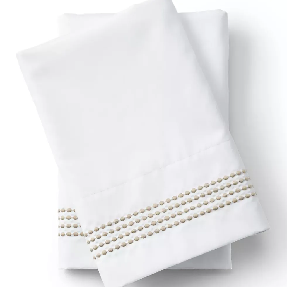 400 Thread Count Sateen Embroidered Sheets