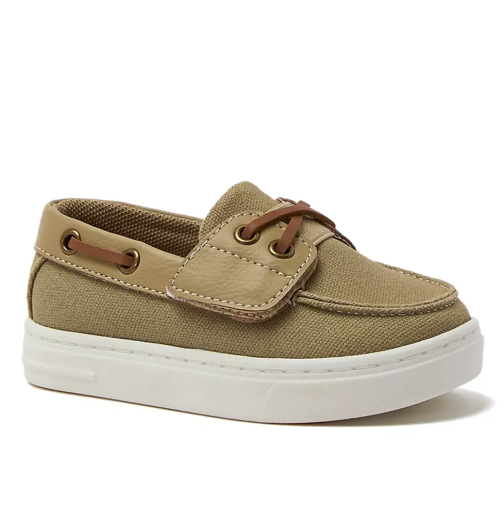 Toddlers Canvas Easy On Boat Shoes
