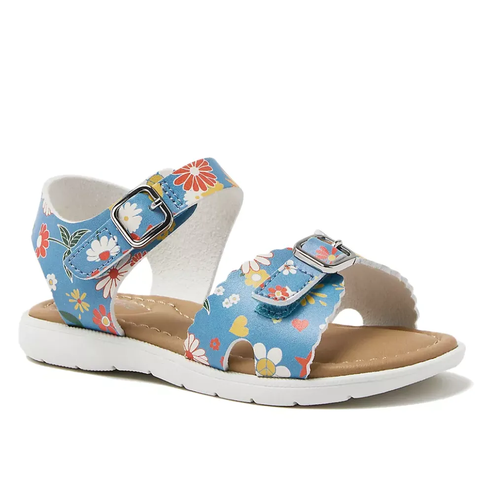 Toddlers Easy On Scalloped Sandals