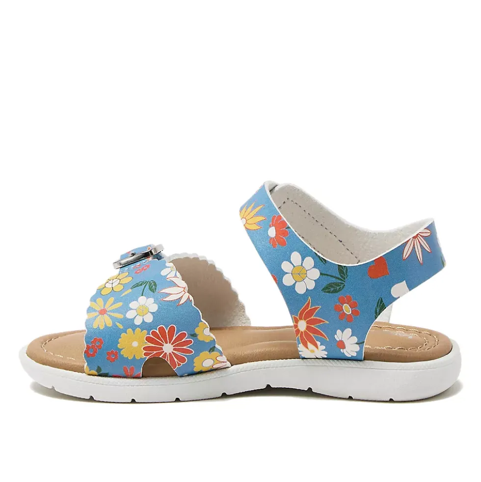 Toddlers Easy On Scalloped Sandals