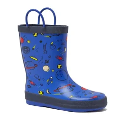 Toddlers Pull On Splash Rubber Rain Boots