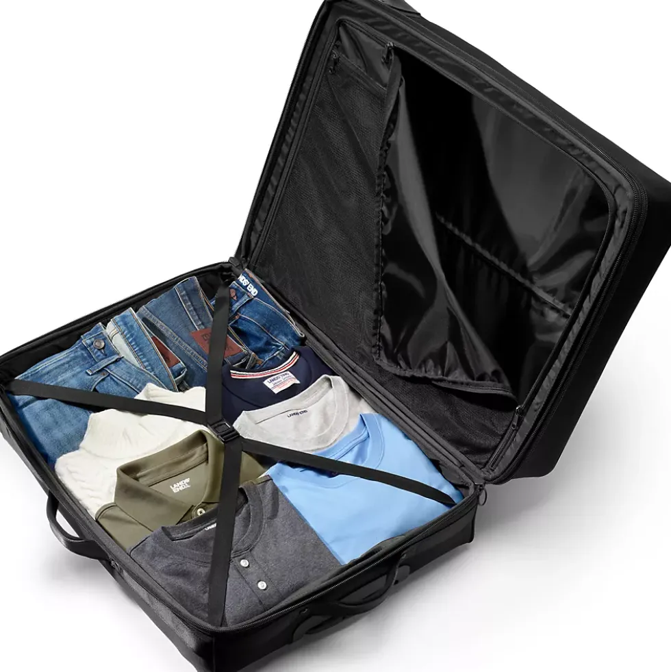 Travel Checked Rolling Luggage Bag
