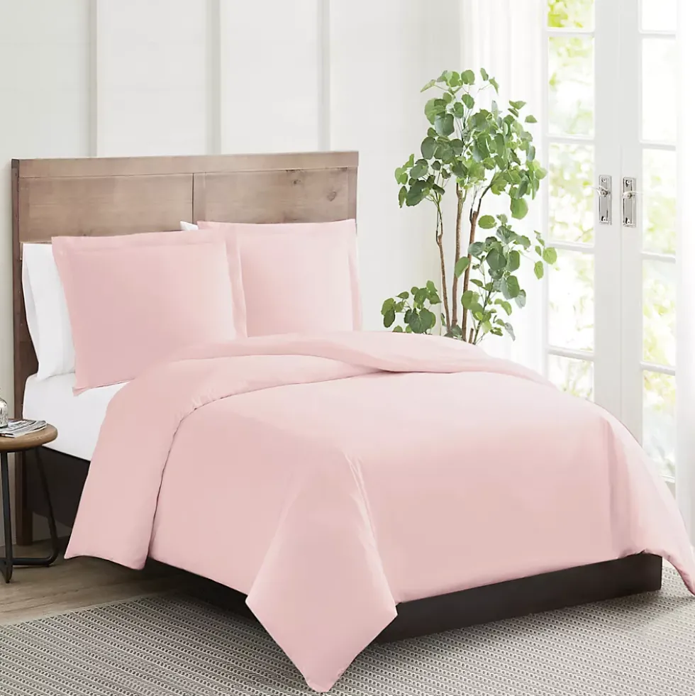 Truly Calm Silver Cool Cotton Duvet Cover Set