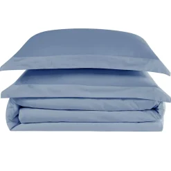 Truly Calm Silver Cool Cotton Duvet Cover Set