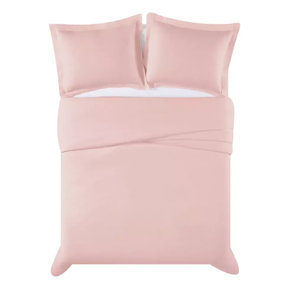 Truly Calm Silver Cool Cotton Duvet Cover Set