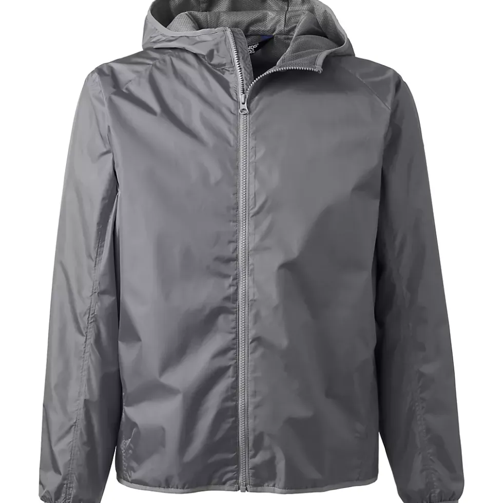 Unisex Big Full Zip Windbreaker Jacket