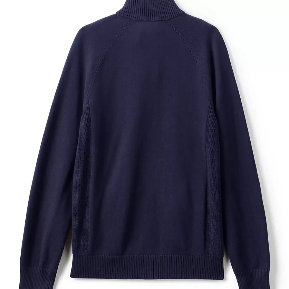 Unisex Cotton Modal Full Zip Sweater Jacket