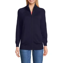 Unisex Cotton Modal Full Zip Sweater Jacket