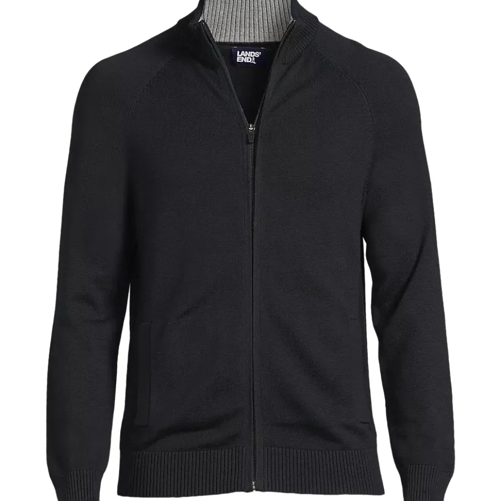Unisex Cotton Modal Full Zip Sweater Jacket