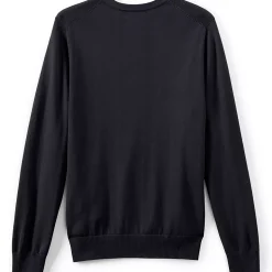 Unisex Cotton Modal Vneck Pullover Sweater