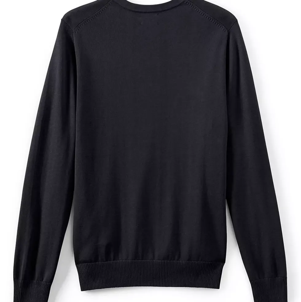 Unisex Cotton Modal Vneck Pullover Sweater
