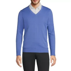 Unisex Cotton Modal Vneck Pullover Sweater