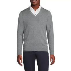 Unisex Cotton Modal Vneck Pullover Sweater